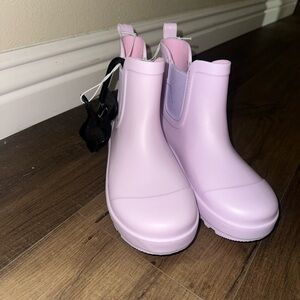 BearPaw Kids purple Rain Boots